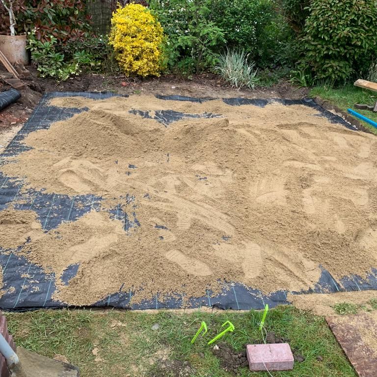 Shed base & Pergola, Sunningwell, Oxfordshire