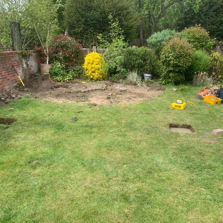 Shed base & Pergola, Sunningwell, Oxfordshire
