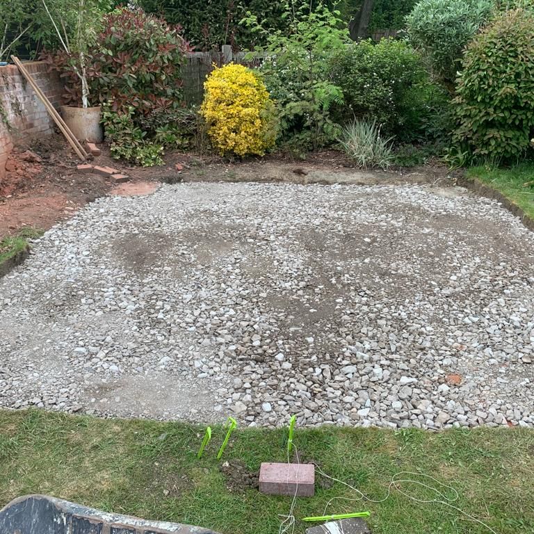 Shed base & Pergola, Sunningwell, Oxfordshire