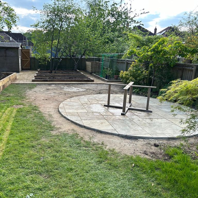 Renovation of footsteps 